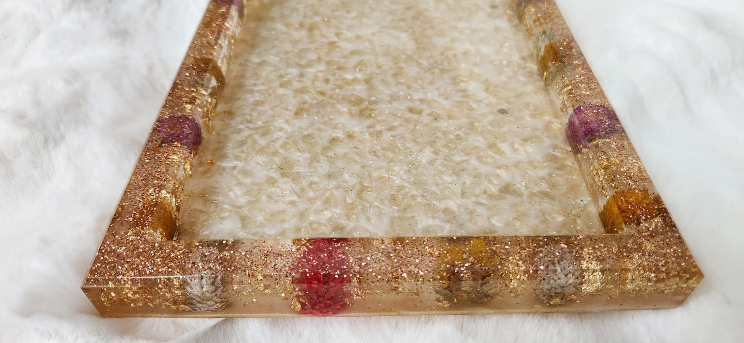 Jewelry/decor resin tray