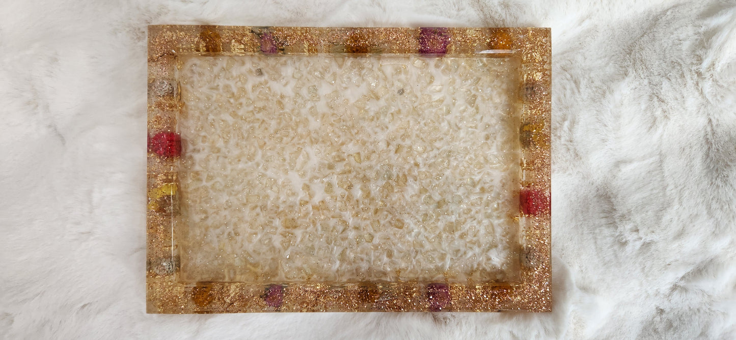 Jewelry/decor resin tray